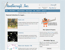 Tablet Screenshot of needlecraftinc.com